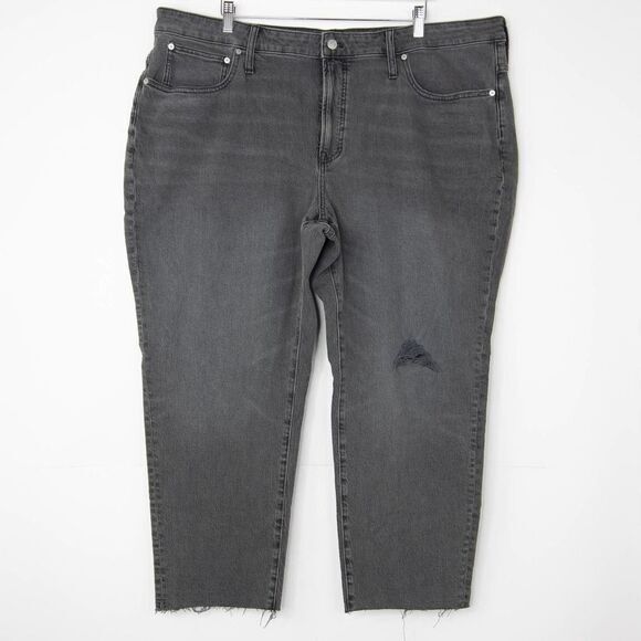 NEW Madewell‎ Plus Perfect Vintage Jean Cosner Wash: Knee-Rip, 24W - Picture 3 of 16